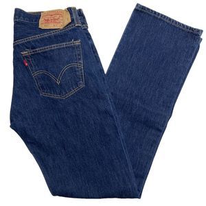 Levi’s Vintage Men’s Original 501 Straight Leg Button Fly Denim Jeans Size 34x36